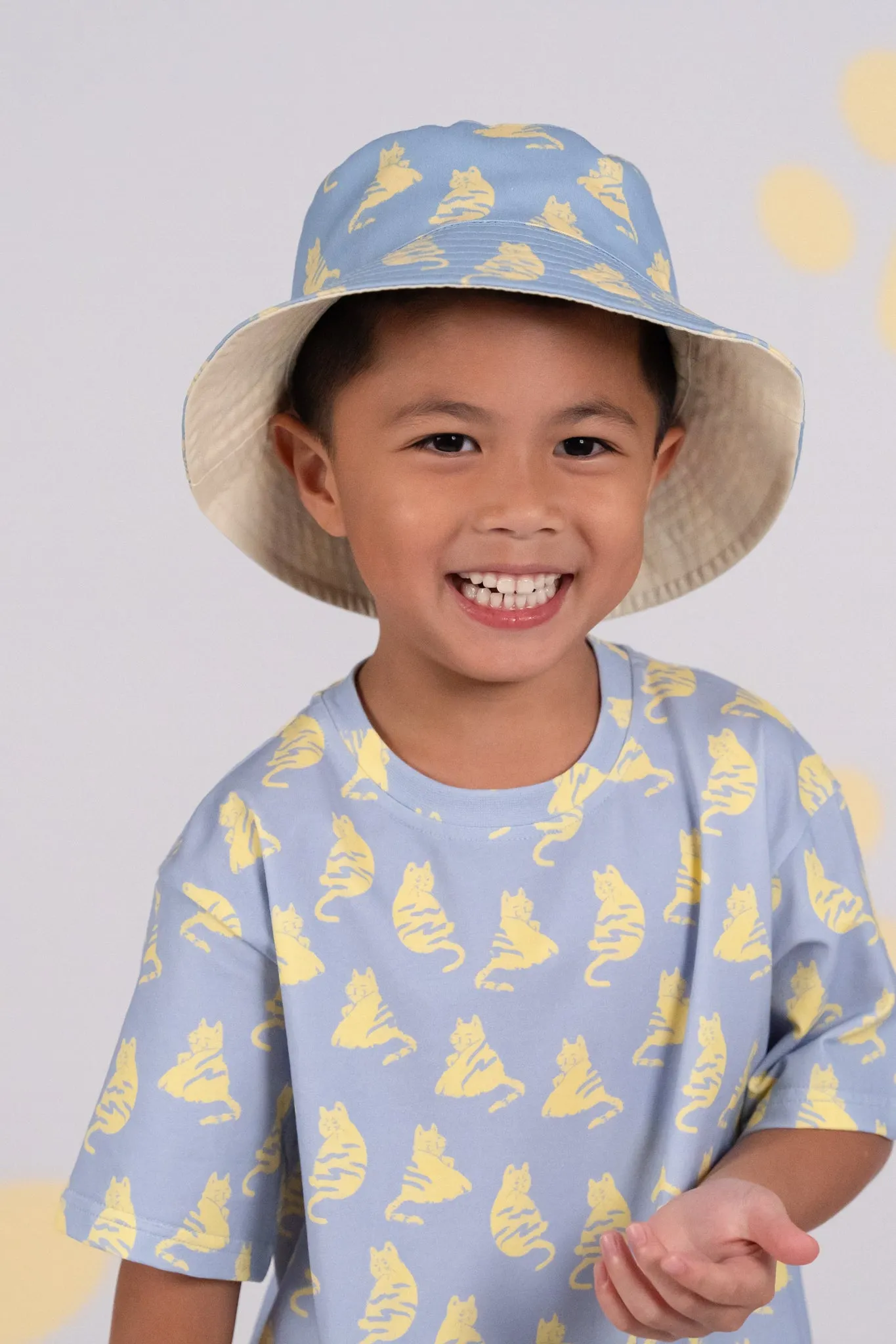 Reversible Bucket Hat - Cool Cats