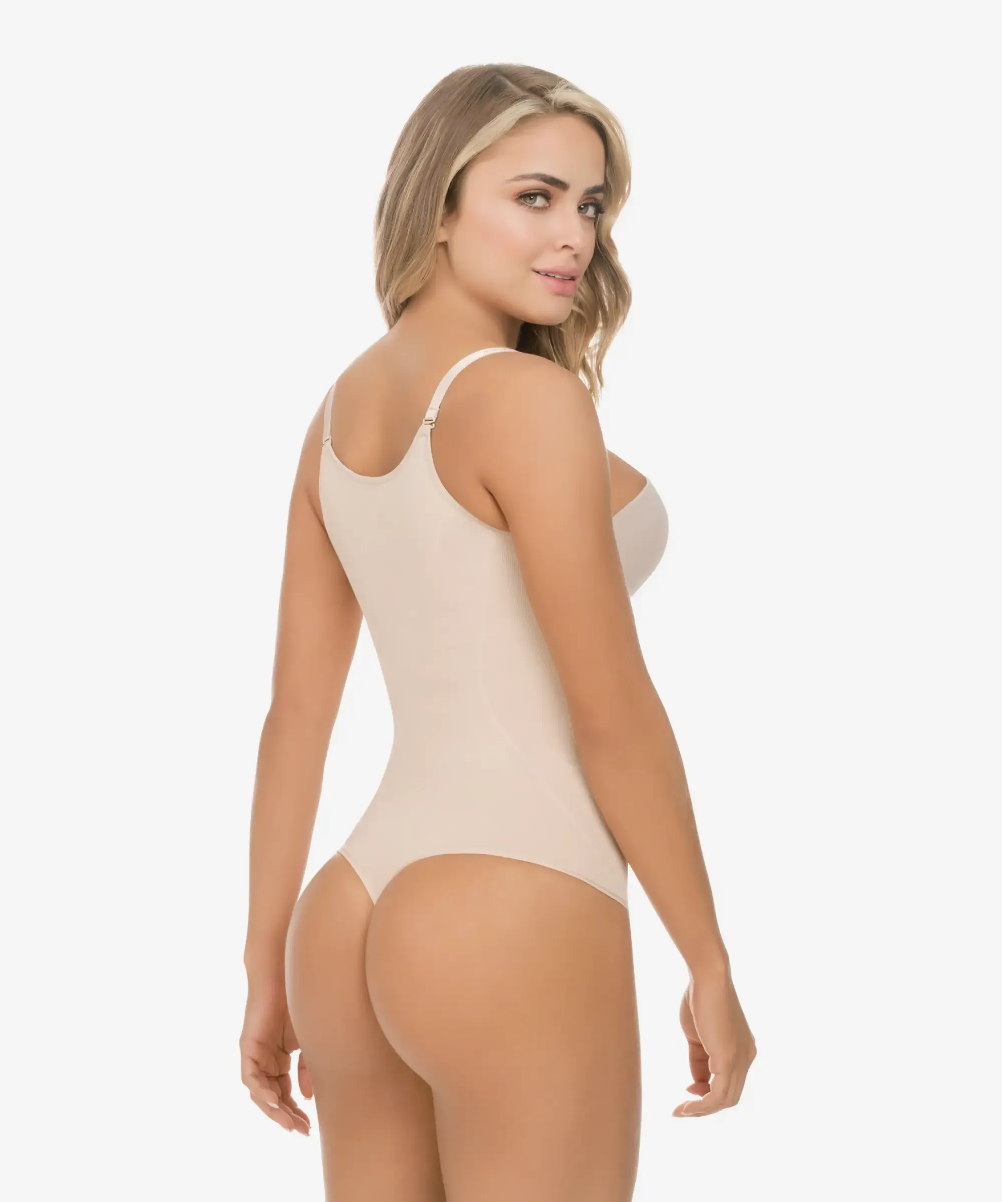 Seamless thermal abdomen focused body shaper - Styles 1577 / 1578