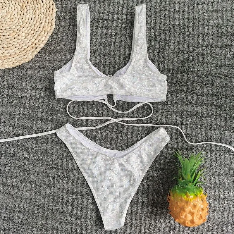 Sexy Bandage Bikinis Extreme Swimwear