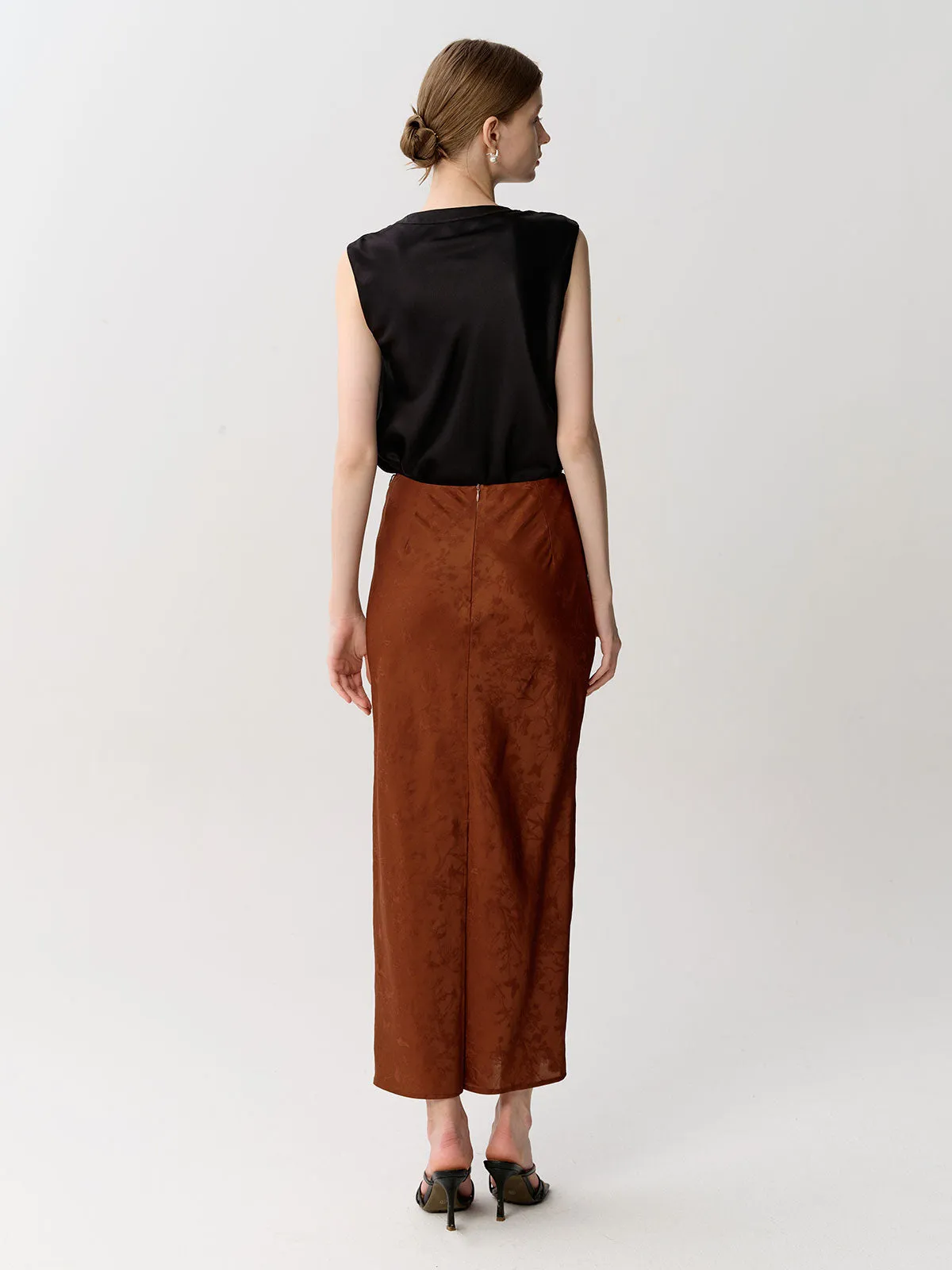 SILKINC Bias Cut Long Skirt