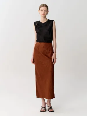 SILKINC Bias Cut Long Skirt