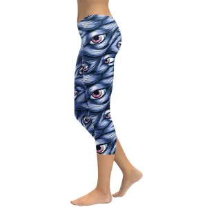 Spooky Eyes Capris