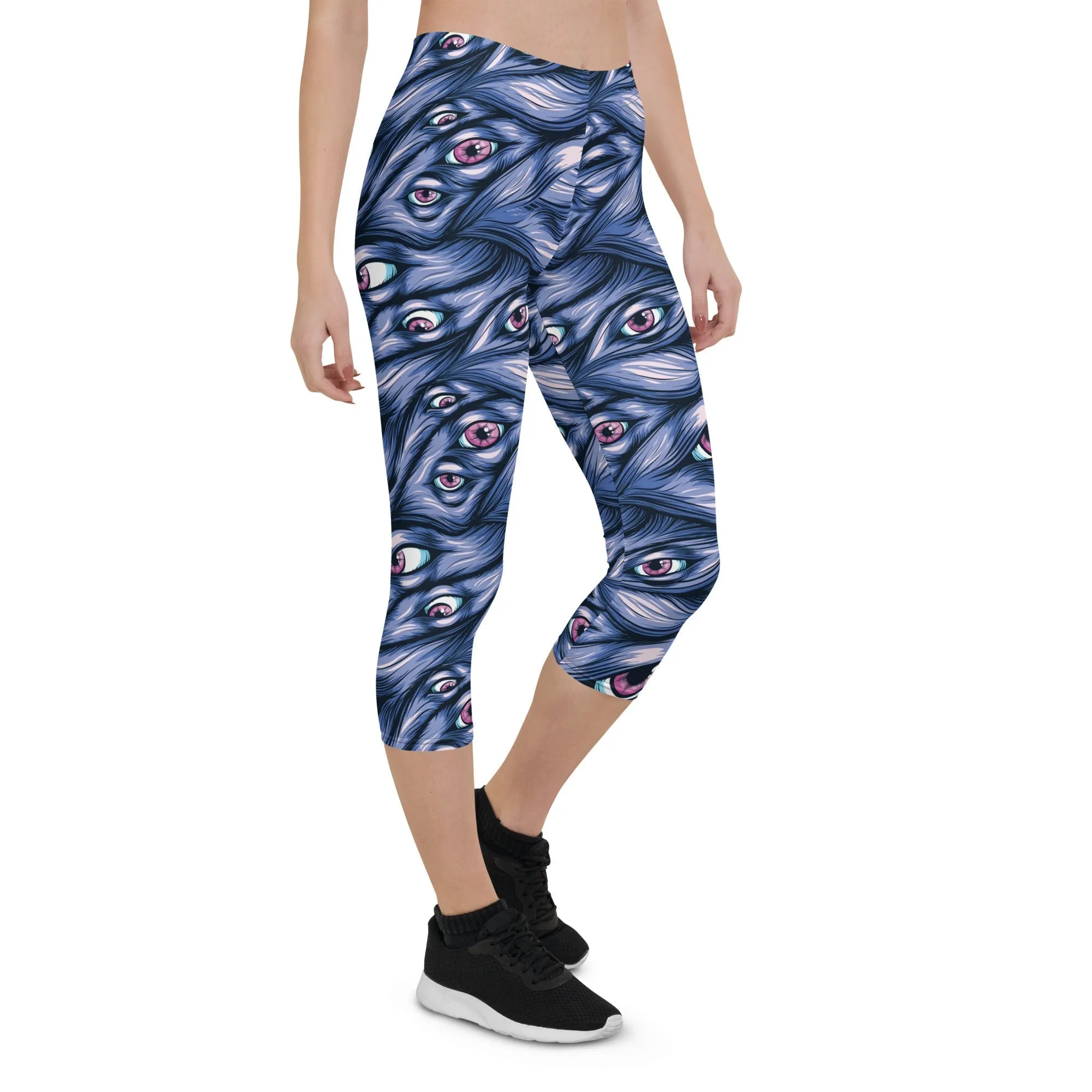 Spooky Eyes Capris