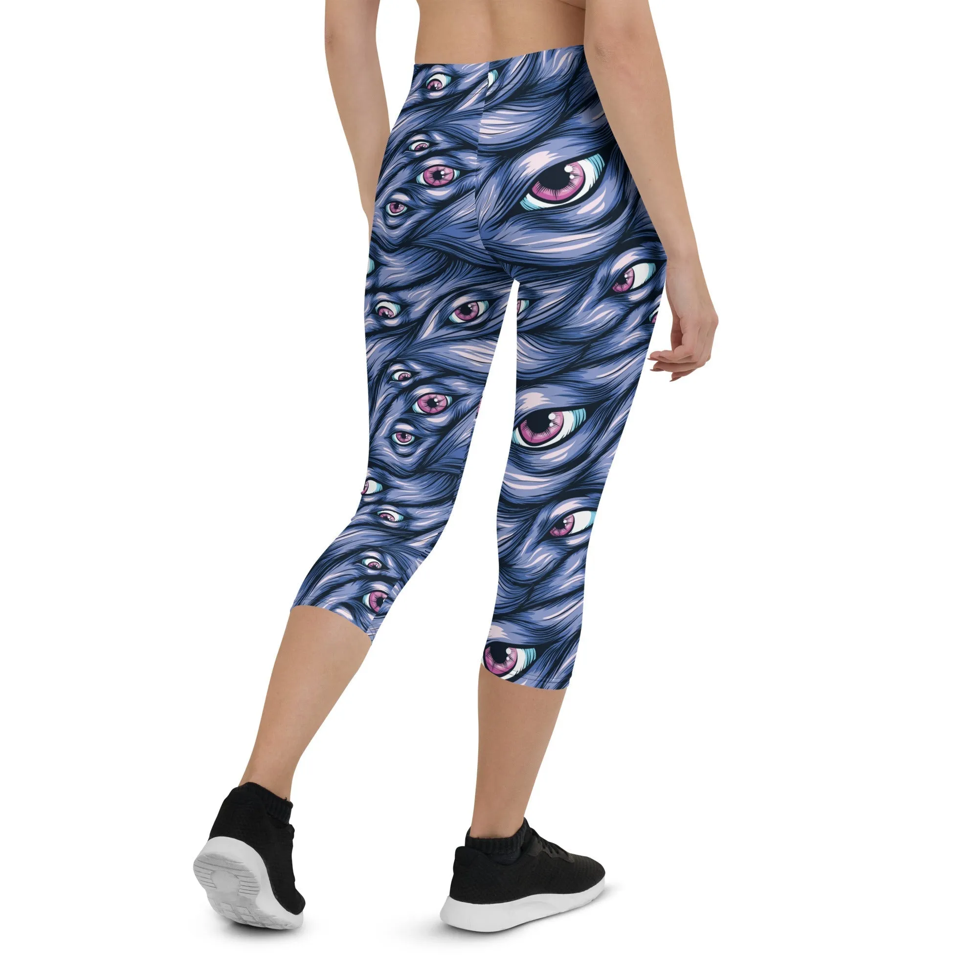Spooky Eyes Capris