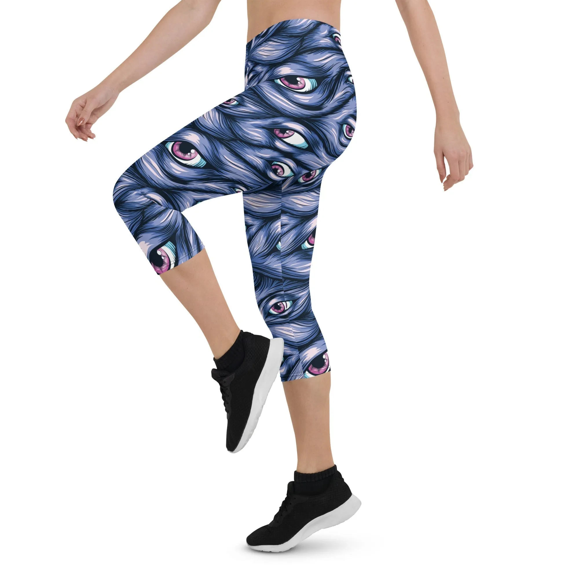 Spooky Eyes Capris