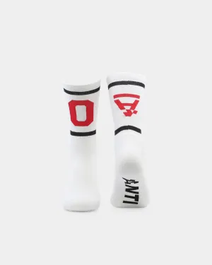 The Anti Order Chicvgo Sock White/Black/Red
