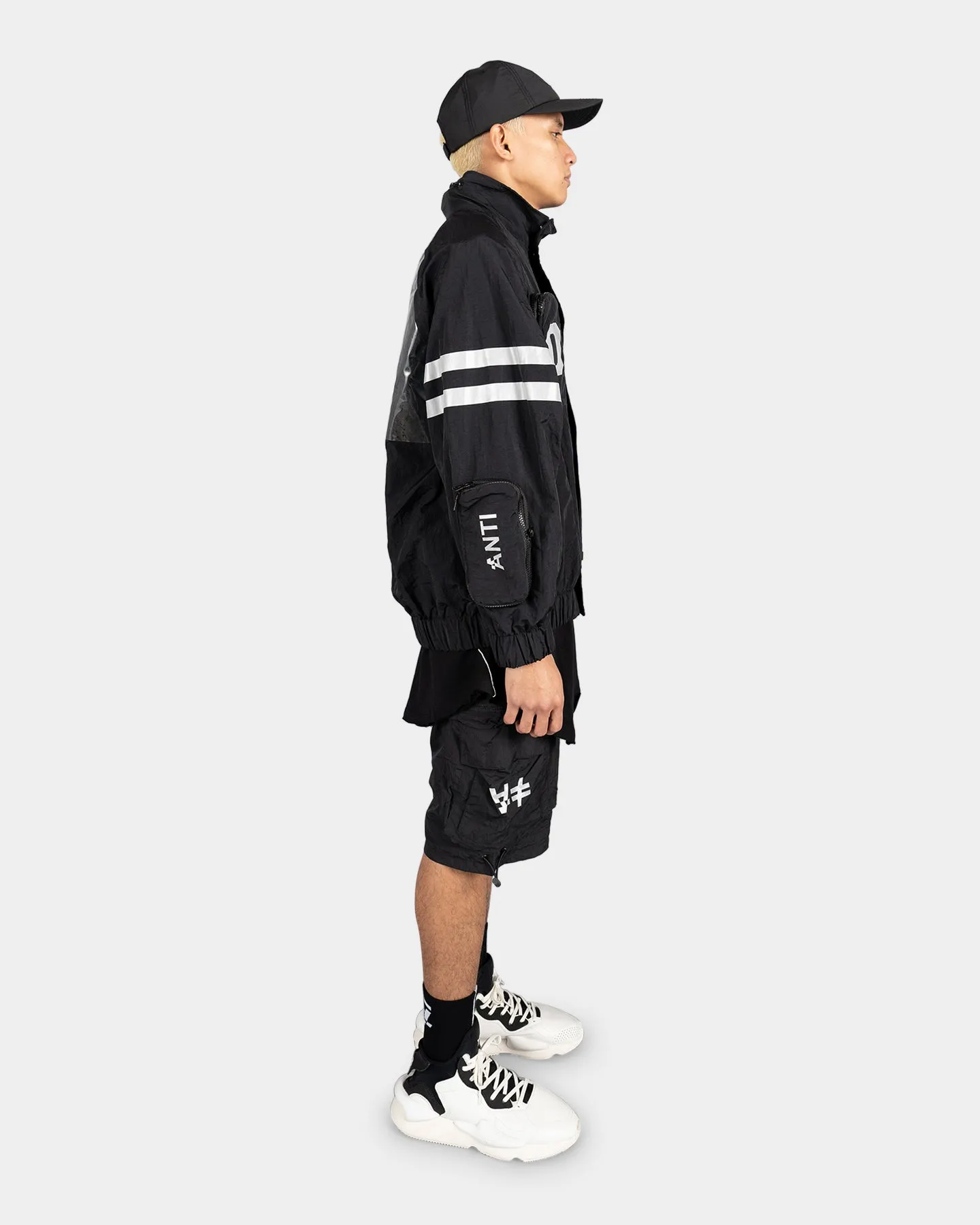 The Anti Order Future Cargo Shorts Black