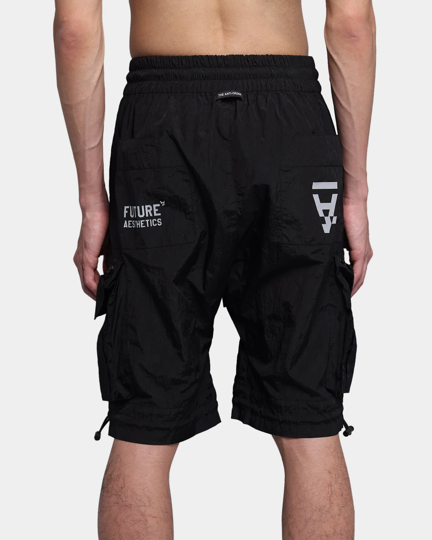 The Anti Order Future Cargo Shorts Black