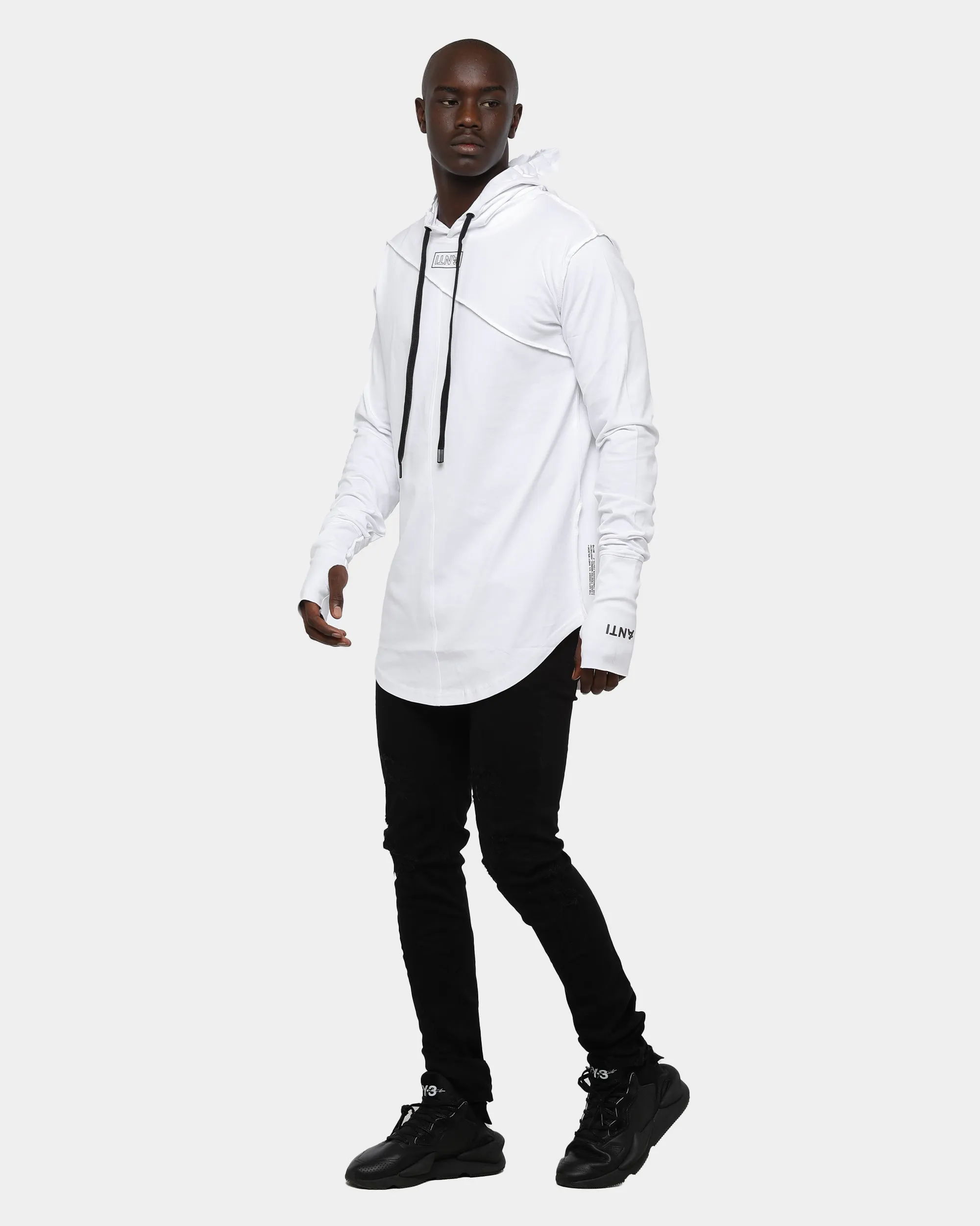 The Anti Order Unisex Irreversible Hoodie White