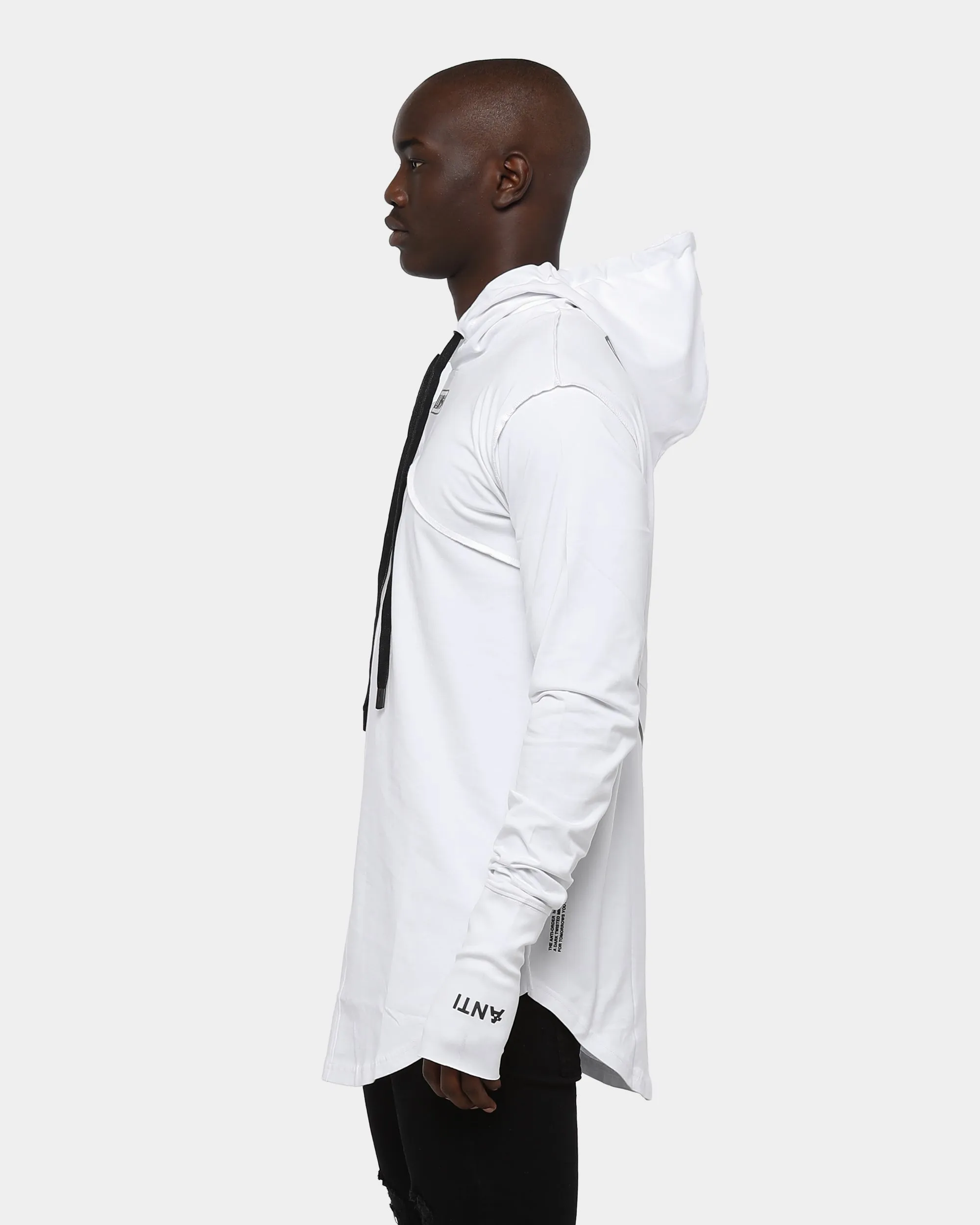 The Anti Order Unisex Irreversible Hoodie White