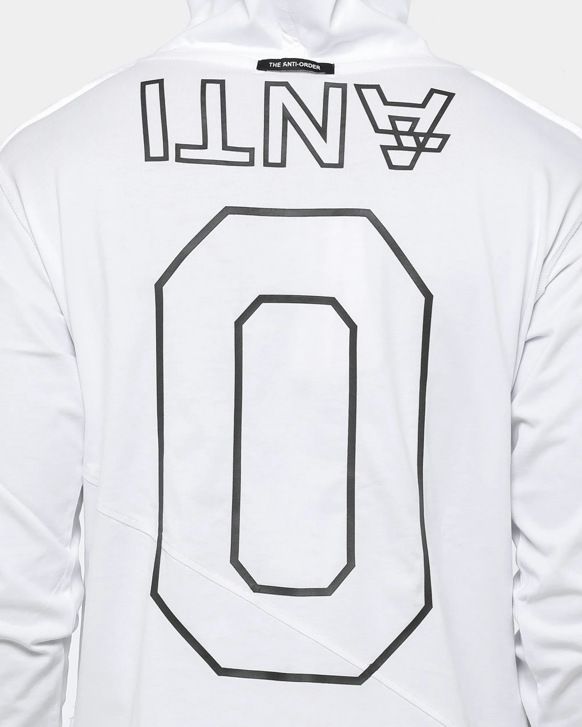The Anti Order Unisex Irreversible Hoodie White