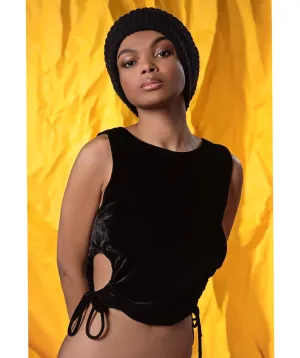 The Drawstring Cut-Out Top