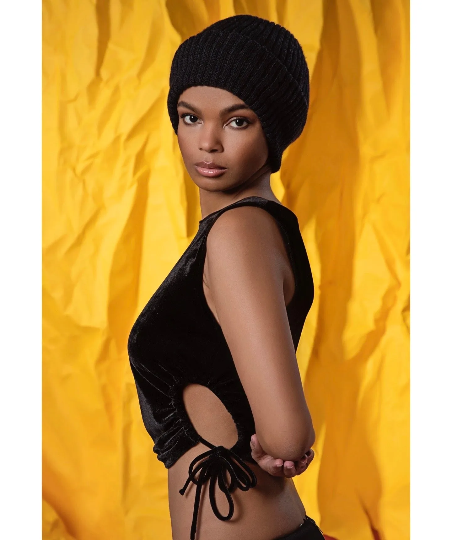 The Drawstring Cut-Out Top