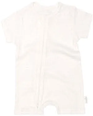 Toshi Dreamtime Organic Onesie Short Sleeve Cream