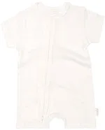 Toshi Dreamtime Organic Onesie Short Sleeve Cream
