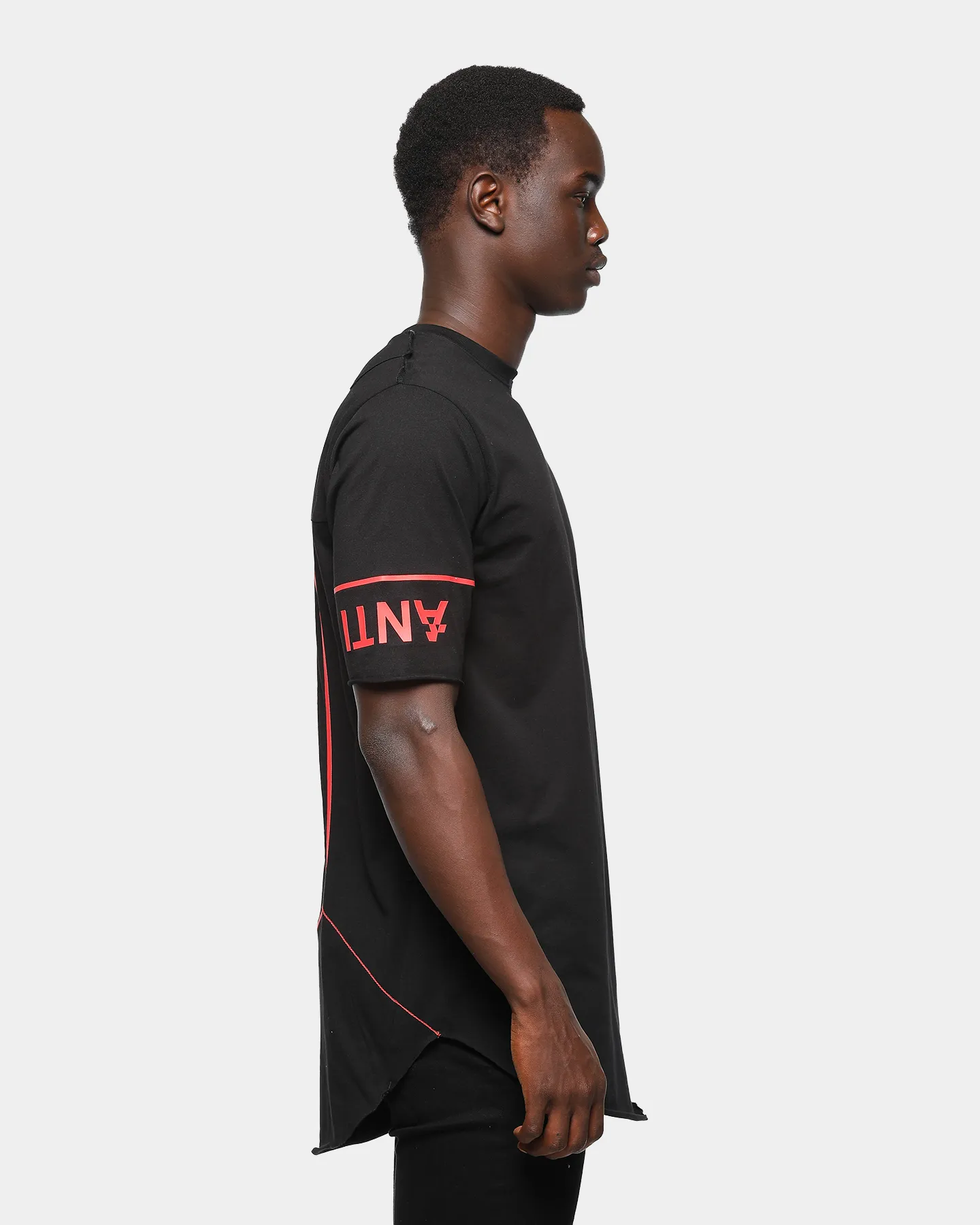 Unisex The Anti Order A4 Symmetry T-Shirt Black/Red